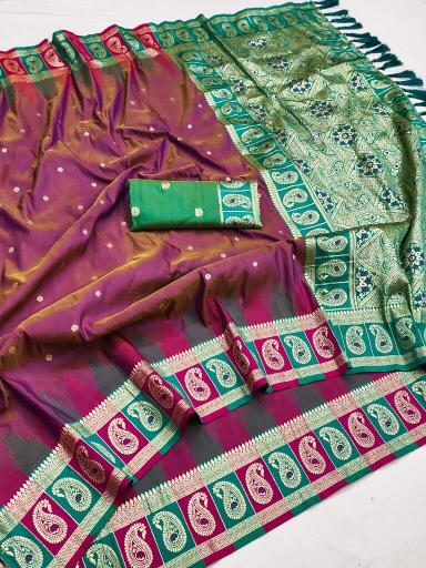 Anupama double mango silk sarees in surat